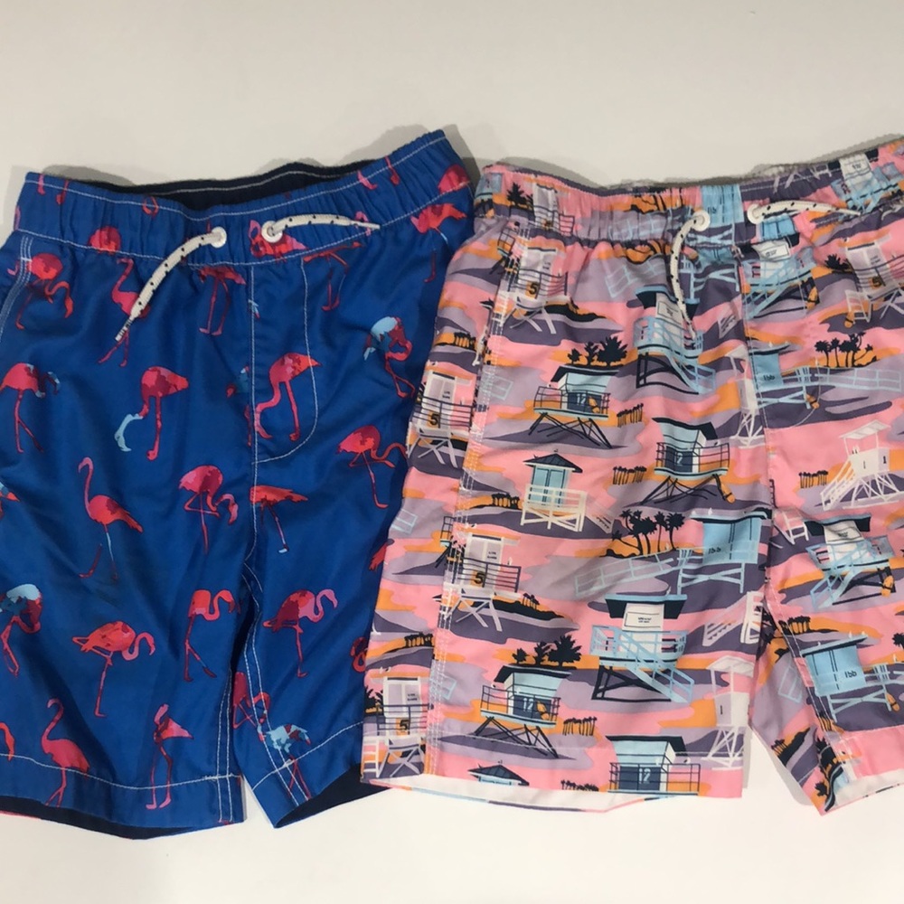 TWO Youth gap kids bathing suit size xl
